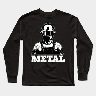 Western Welder Themed Gift Long Sleeve T-Shirt